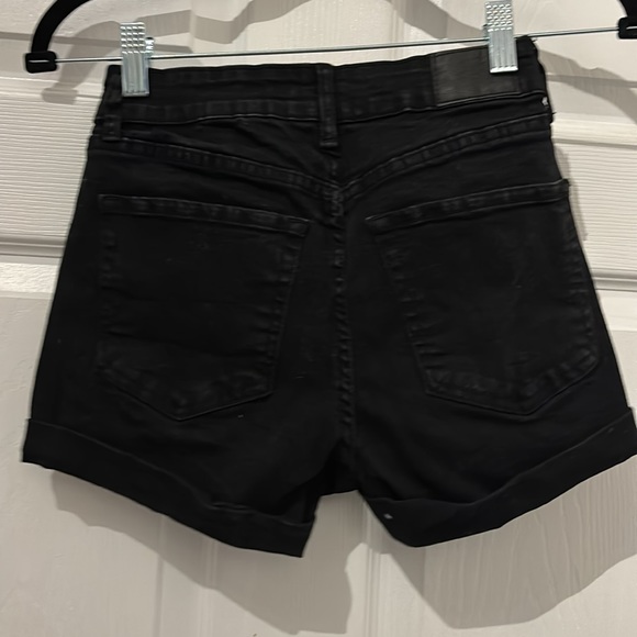 Aeropostale Black High Rise midi short - Picture 3 of 5